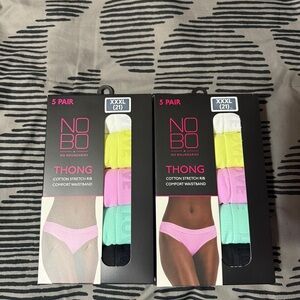 no boundaries cotton stretch rib thong